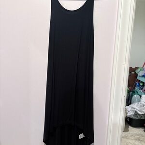 Silence + Noise Black High Low Dress
